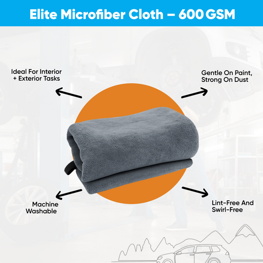 Wheelwash Elite 300 GSM Microfiber Cloth