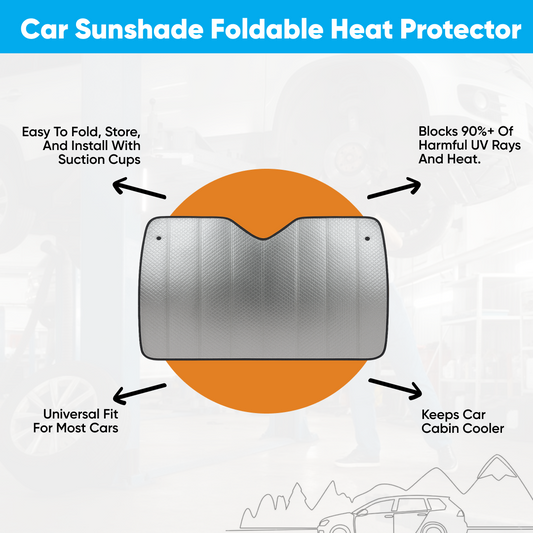 Car Sunshade Foldable Heat Protector