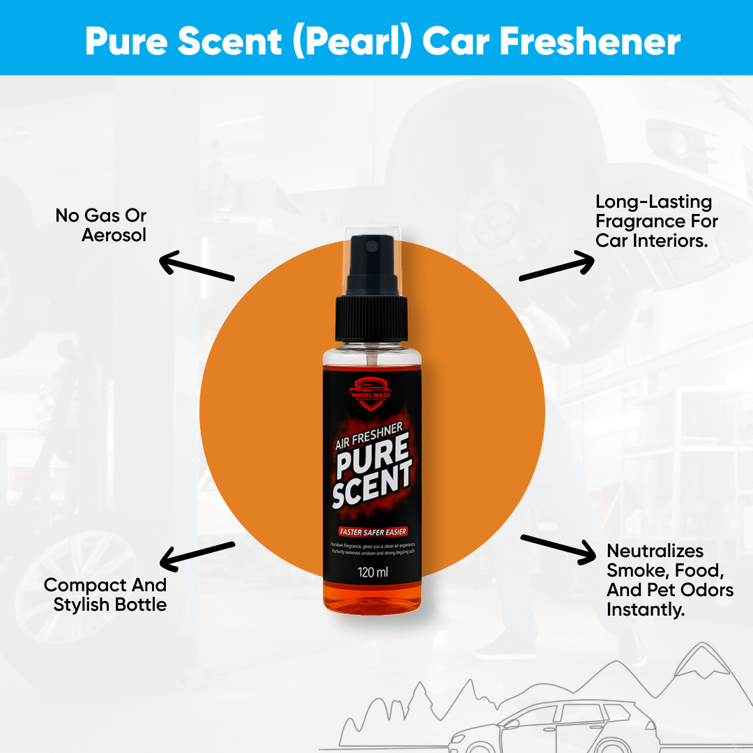 Car Freshner & Odor Eliminator- Pure Scent (Pearl)