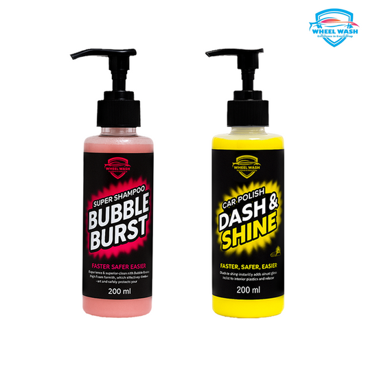 Bubble Burst Snow Foam Shampoo + Dash & Shine All In One Polish Combo